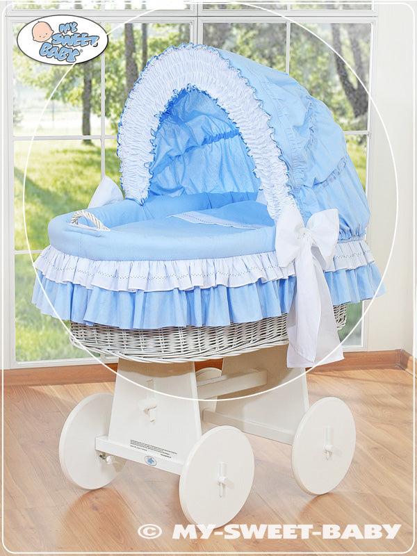 My Sweet Baby - 4-osainen vuodesetti Moses Basket/Wicker crib 58962-109 tai 78962-109