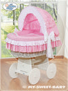 My Sweet Baby - 4-osainen päällyssarja Mooseksen koriin/paju-kehtoon 58962-119 tai 78962-119