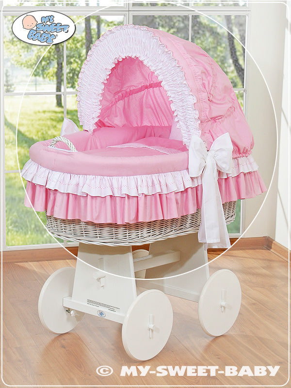 My Sweet Baby - 4-osainen päällyssarja Mooseksen koriin/paju-kehtoon 58962-119 tai 78962-119