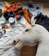 Premium Keppihevonen / Hobby Horse - Light dun A3