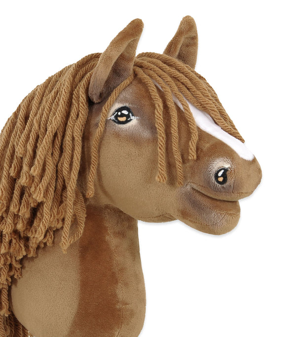 Super Hobby Horse - Super Hobby Horse Premium keppihevonen - vaaleanruunikko hevonen A4