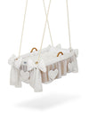 My Sweet Baby - Moses Basket riippukehto - harmaat pisteet