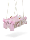 My Sweet Baby - Moses Basket riippuva kehto - vaaleanpunaiset pisteet