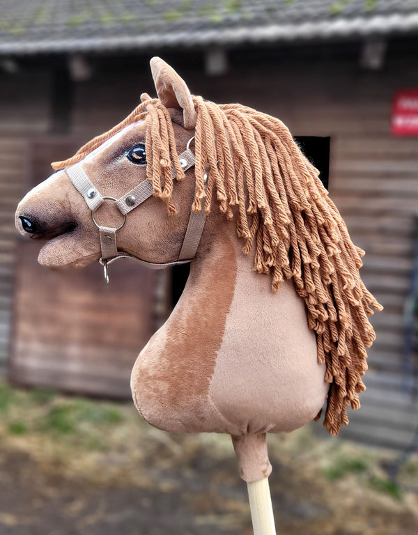 Super Hobby Horse - Super Hobby Horse Premium keppihevonen vaalea kastanjanruskea A3
