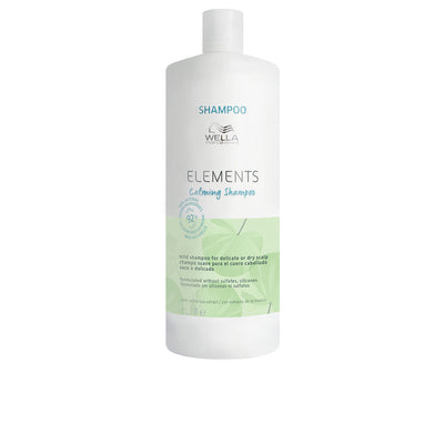 Elements luonnollinen rauhoittava shampoo kuivalle tai herkälle päänahalle 1000 ml