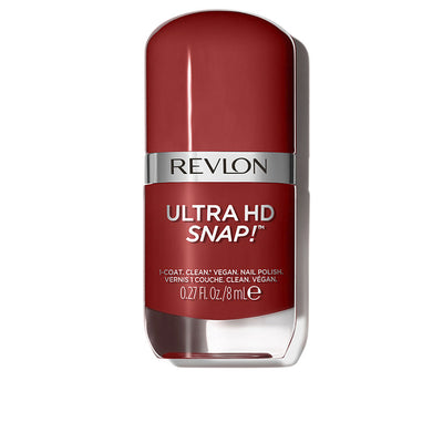 Ultra Hd Snap! Nail Polish #014-Red And Real 8 Ml