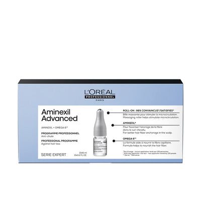 Aminexil Advanced Ampoules Enriched With Dermatological Active Ingredients For Hair 10 X 6 Ml