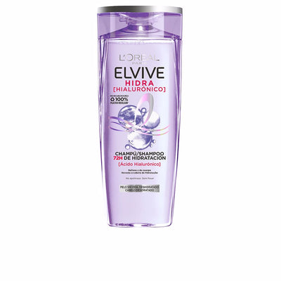 Elvive hidra hialurónico shampoo 72h kosteutus 370 ml