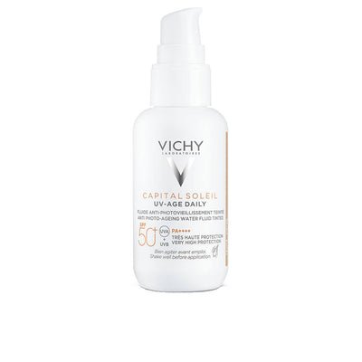 Capital Soleil Uv Age Daily Photoprotective Fluid Color Light Spf50+ 40 Ml