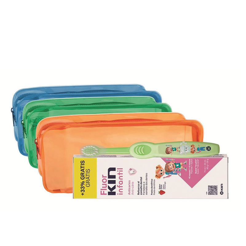 Kin - Fluorkin Infantil set 3 pz