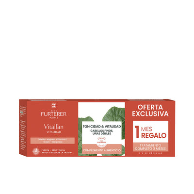 Vitalfan vitalidad hiukset ja kynnet erä 3 x 30 kapselia
