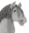 Super Hobby Horse - Super Hobby Horse Premium keppihevonen A3 - harmaa hevonen harmaalla harjalla