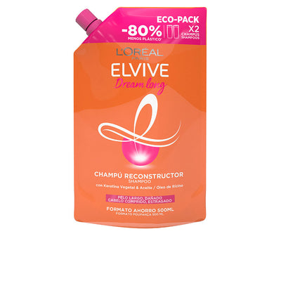 Elvive dream long rekonstruoiva shampoo täyttöpakkaus eco pack 500 ml