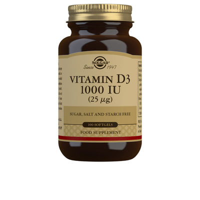Vitamin D3 1000 Iu 25 ΜG Soft Capsules 100 U
