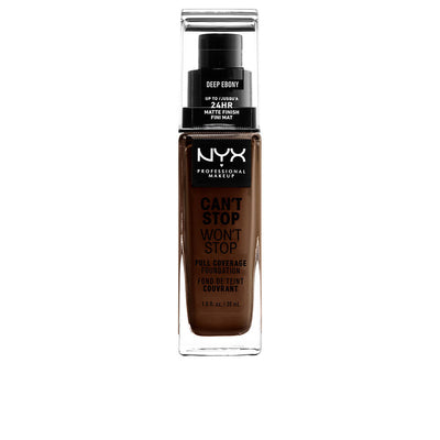 Can'T Stop Won'T Stop Full Coverage Foundation #Deep Ebony 30 Ml