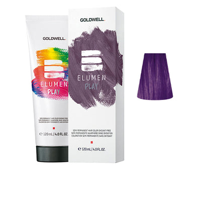Elumen Play Semi Permanent Hair Color Oxidant-Free #Violet 120 Ml