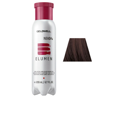 Elumen Long Lasting Hair Color Oxidant Free #Nb@4 200 Ml