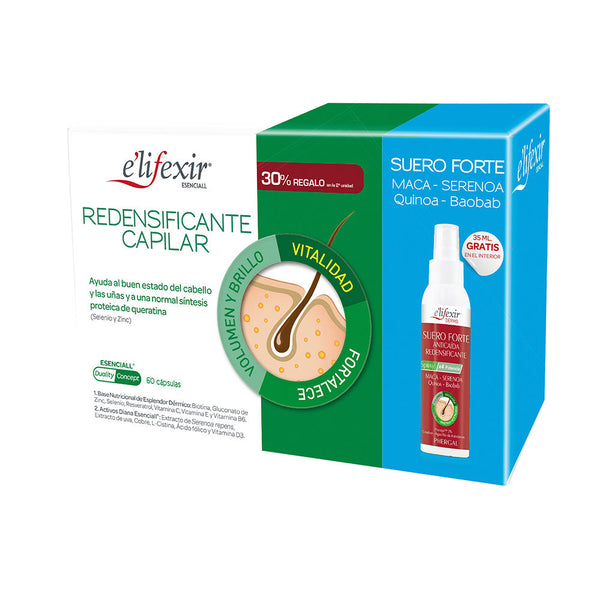 E'lifexir - Esenciall Redensificante Capilar Cápsulas set 2 pz