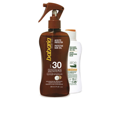 Babaria Solar coconut oil spf30 erä 2 kpl
