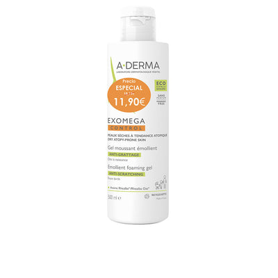 Exomega Control Emollient Foaming Gel Rrp 11.90 500 Ml