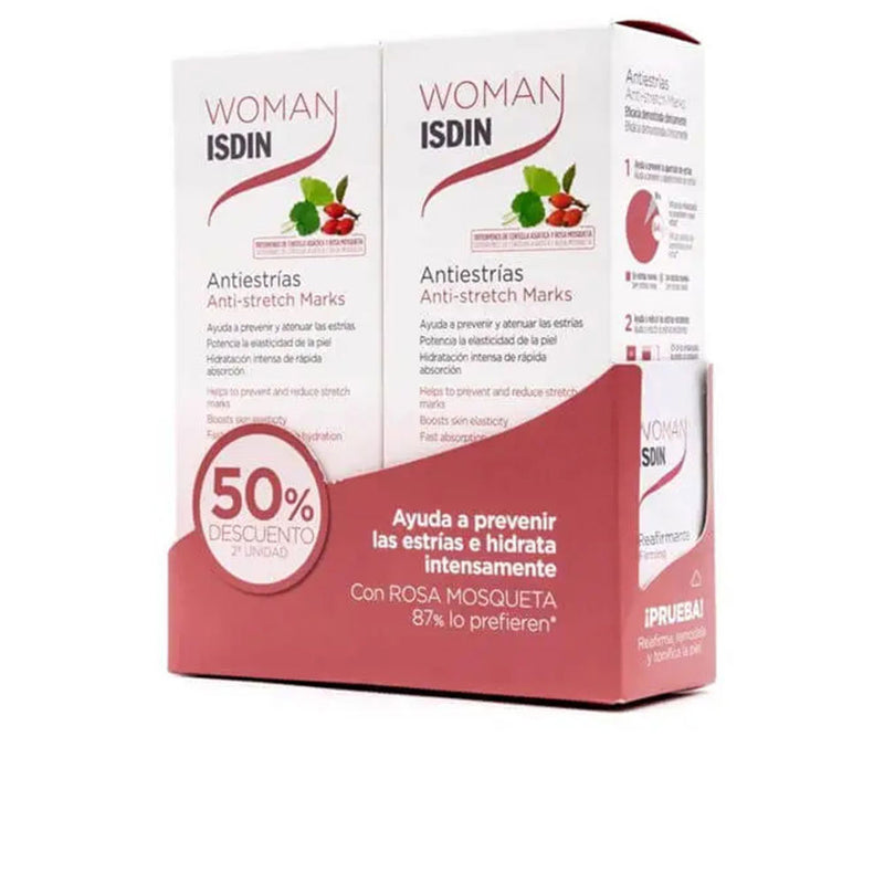 Isdin - Woman anti-stretch mark cream duo 2 x 250 ml