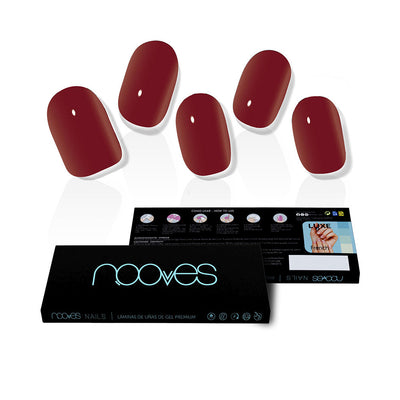 Gel Nail Films Midnight Rain Premium Luxe Solid #Red 20 U