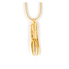 Tuent Cool Beige Necklace #Gold Glitter 1 U