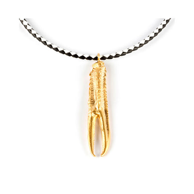 Tuent Luxe Black &Amp; White Necklace #Shiny Gold 1 U