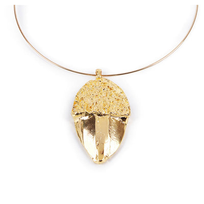 Bellota Rigid Necklace #Shiny Gold 1 U