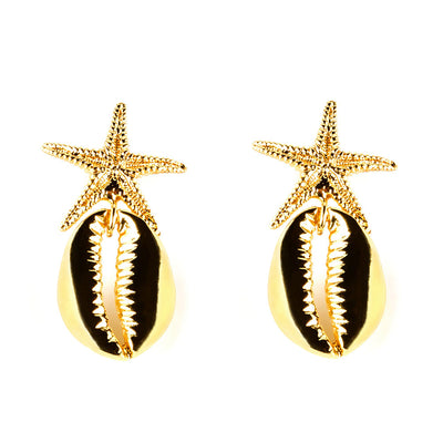 Fornells Earrings #Shiny Gold 1 U