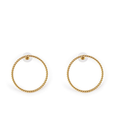 Suri Earrings #Shiny Gold 1 U