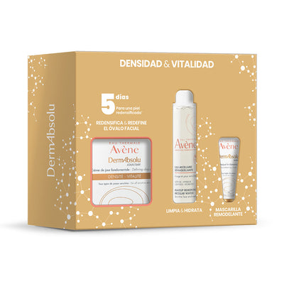 Dermabsolu Crema Día Esencial + Mask + Micelar Lote 3 Pz