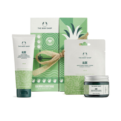 The Body Shop Aloe case 3 kpl