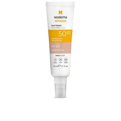 Repaskin facial silk touch väriaineella spf50 50 ml