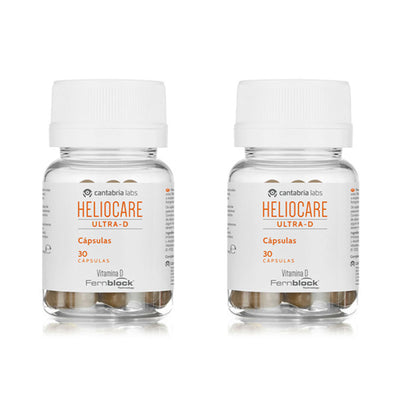 Heliocare Ultra D Photoprotection From The Inside With Vitamin D Duo 2 X 30 Capsules