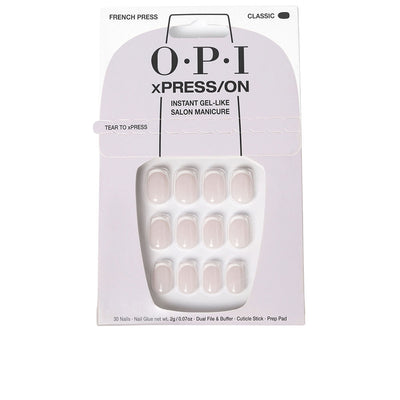 Opi Xpress/On Artificial Nails Nail Art #French Manicure 30 U