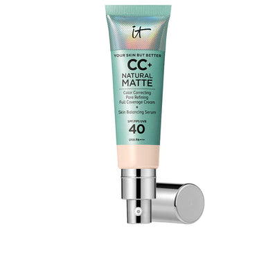 Cc+ Natural Matte Base De Maquillaje En Crema Spf40 #Fair Porcelaine 32 Ml