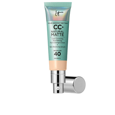 Cc+ Natural Matte Base De Maquillaje En Crema Spf40 #Fair 32 Ml