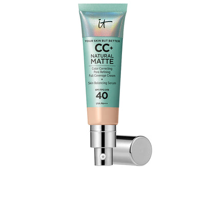 Cc+ Natural Matte Base De Maquillaje En Crema Spf40 #Fair Light 32 Ml