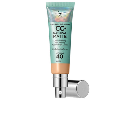 Cc+ Natural Matte Base De Maquillaje En Crema Spf40 #Medium 32 Ml