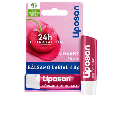 Liposan Cherry Shine Lip Balm 4.8 Gr