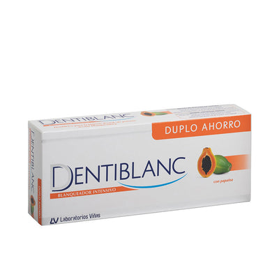 Dentiblanc Intensive Whitening With Papaya Pack 2 X 100 Ml