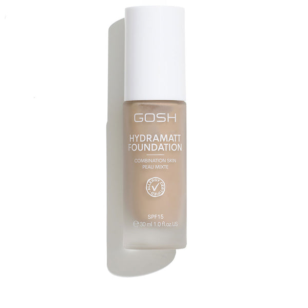Gosh - Hydramatt makeup base Spf15 #006-medium light - red 30 ml
