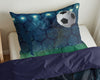 Lasten Pussilakanasetti Live football Sininen 140 x 200/220