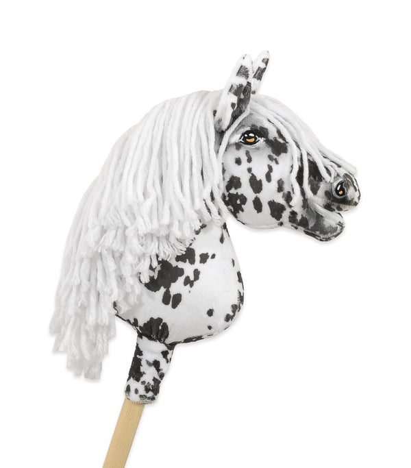Super Hobby Horse - Super Hobby Horse Premium keppihevonen - leopardi valkoisella harjalla A4
