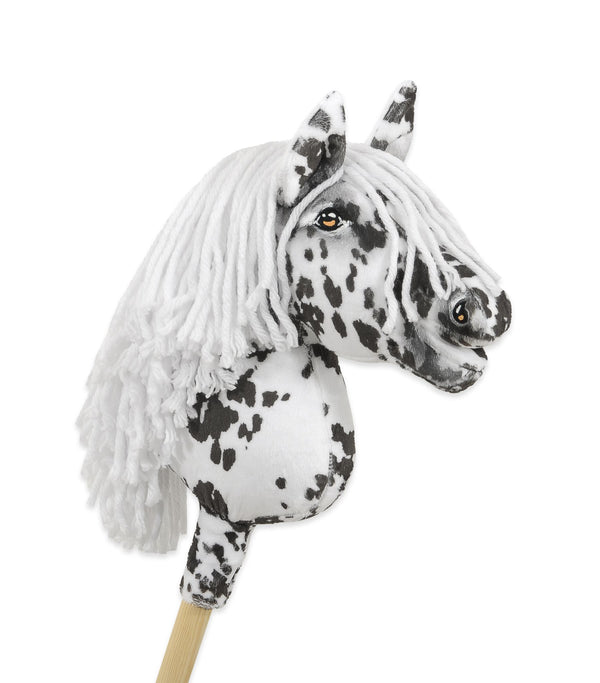 Super Hobby Horse - Super Hobby Horse Premium keppihevonen - leopardi valkoisella harjalla A4