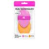 Real Techniques - Miracle 2 In 1 powder puff duo 2 u