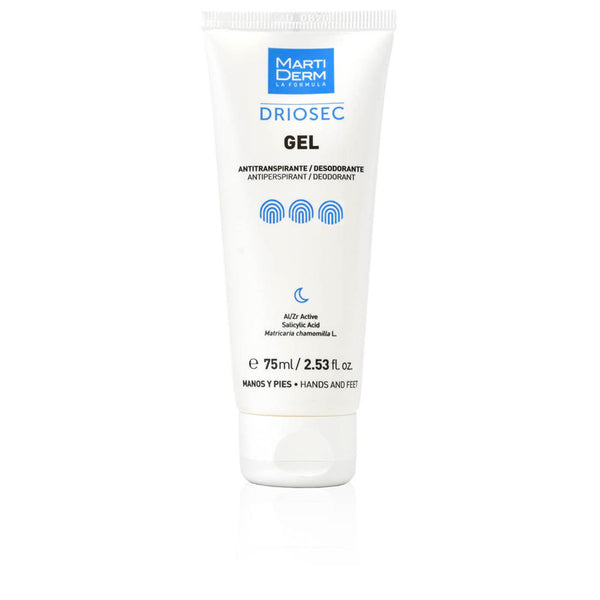 Martiderm - Driosec antiperspirant gel for hands and feet 75 ml