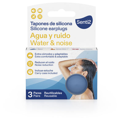 Water And Noise Silicone Plugs 3 U