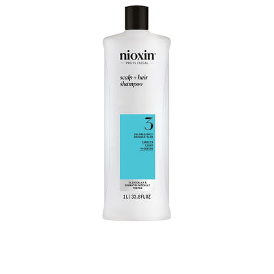 System 3 - Shampoo - Dyed And Damaged Hair With Mild Weakening 1000 Ml